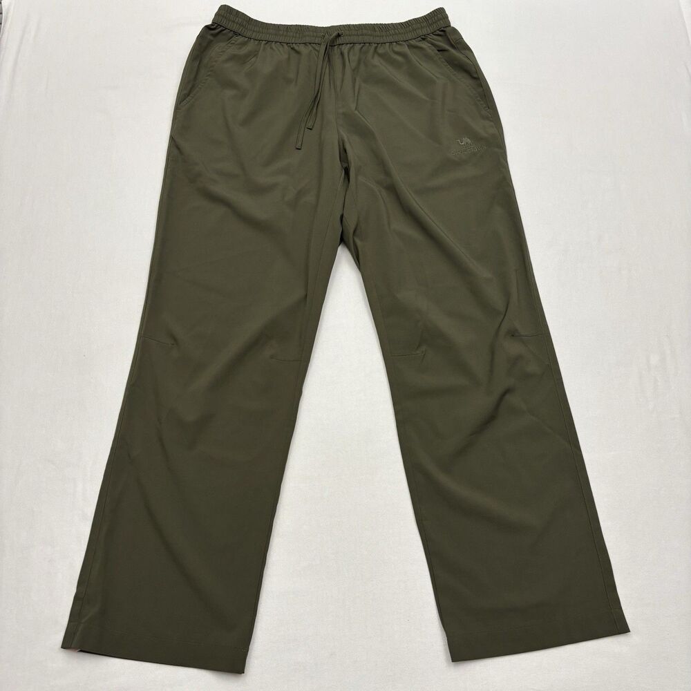 Camel Crown Men’s Size L Quick Dry Hiking Pants Cargo Lightweight Green Outdoor